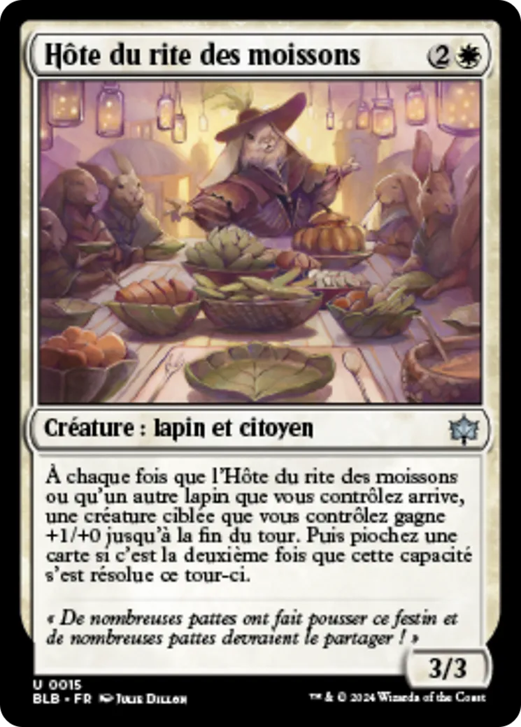 Hôte du rite des moissons — Bloomburrow — Magic: The Gathering