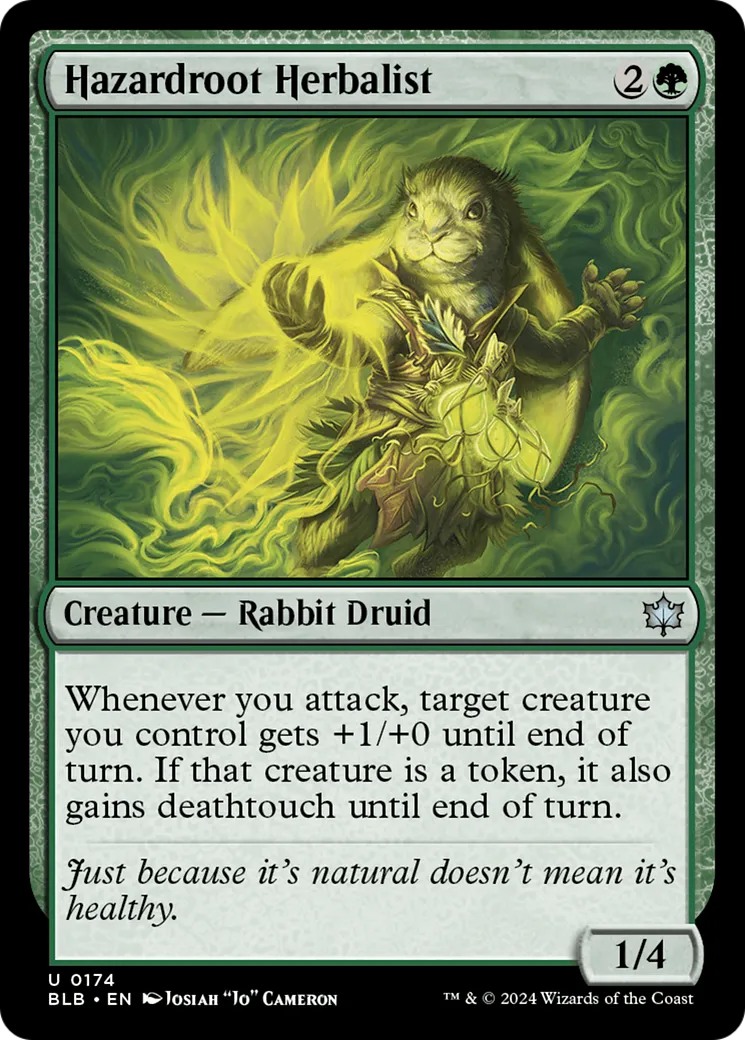 Herboriste risqueracine — Bloomburrow — Magic: The Gathering