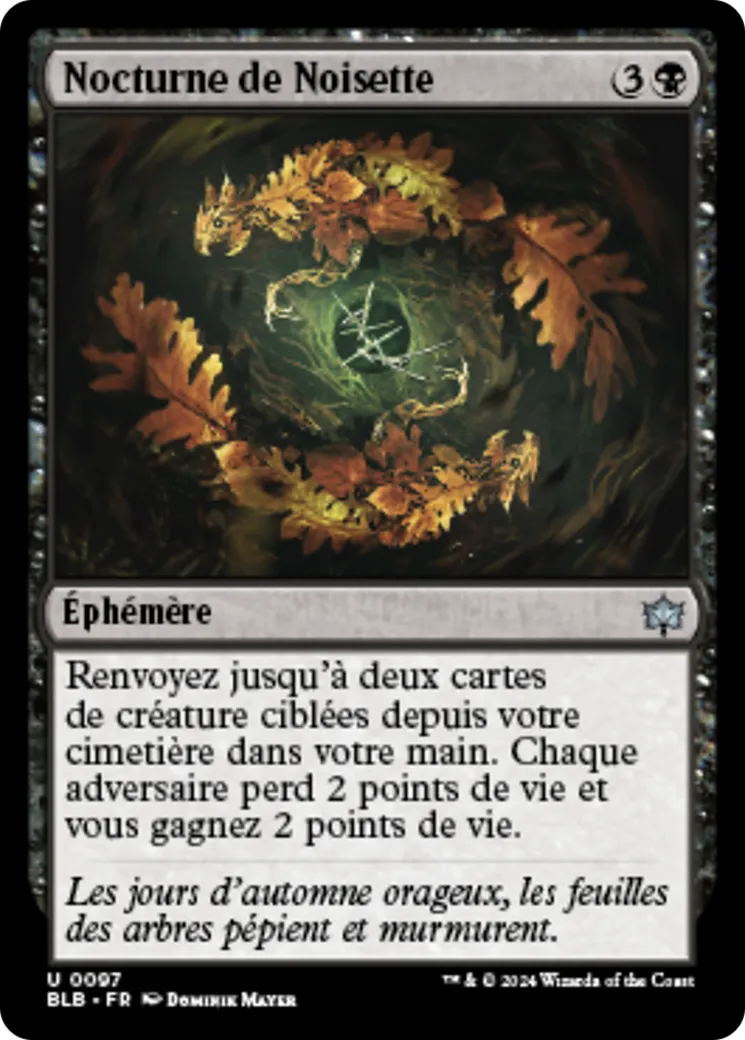 Nocturne de Noisette — Bloomburrow — Magic: The Gathering