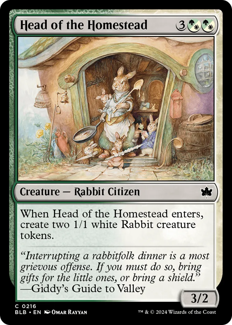 Matriarche de la ferme — Bloomburrow — Magic: The Gathering