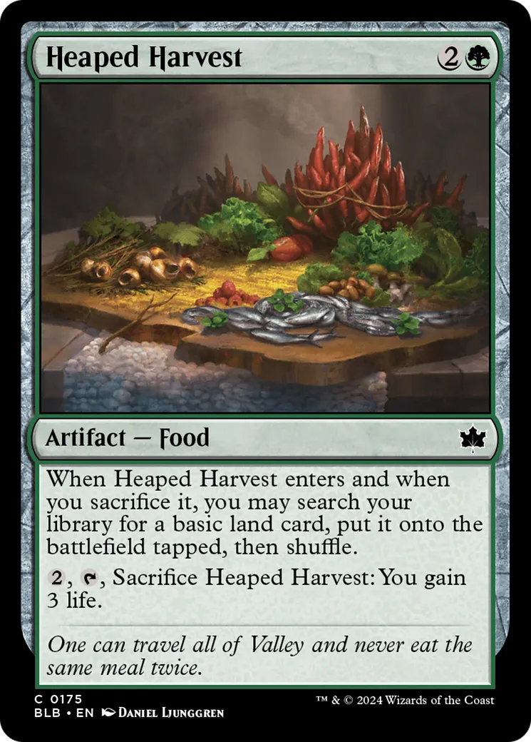 Récolte prospère — Bloomburrow — Magic: The Gathering