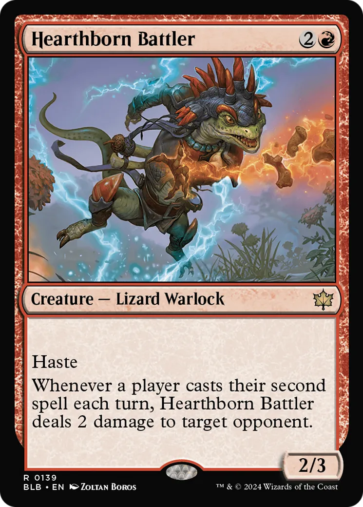 Combattant né de l'âtre — Bloomburrow — Magic: The Gathering