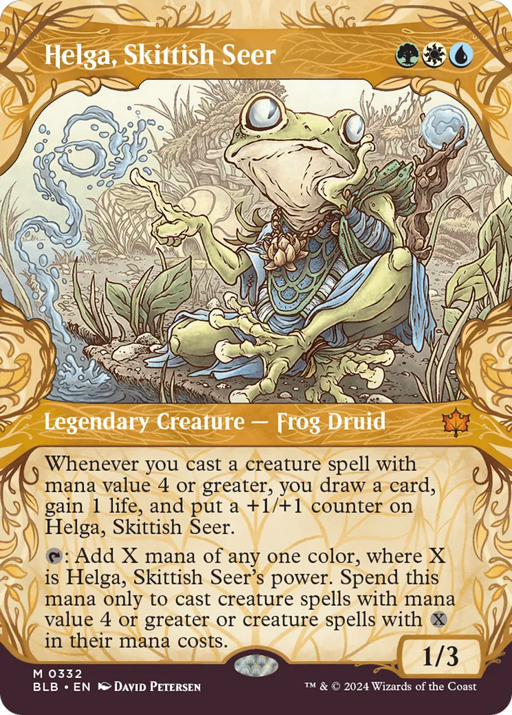Helga, Skittish Seer — Bloomburrow — Magic: The Gathering