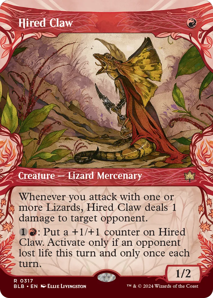 Hired Claw — Bloomburrow — Magic: The Gathering