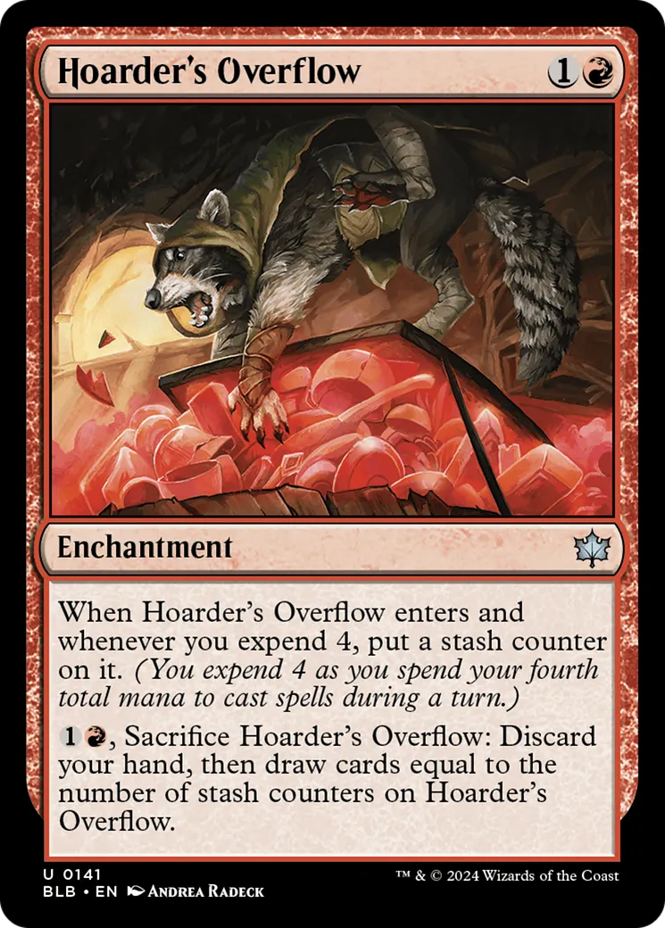 Hoarder's Overflow — Bloomburrow — Magic: The Gathering