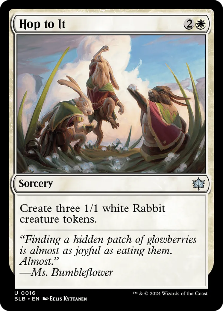 Faire le saut — Bloomburrow — Magic: The Gathering