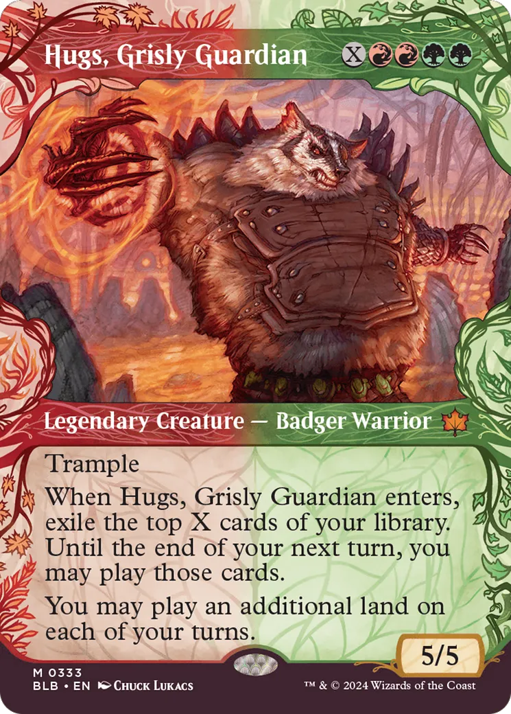Hugs, Grisly Guardian — Bloomburrow — Magic: The Gathering