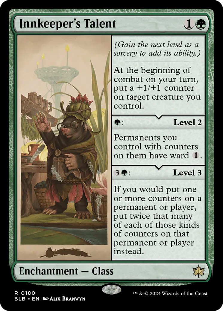 Innkeeper's Talent — Bloomburrow — Magic: The Gathering
