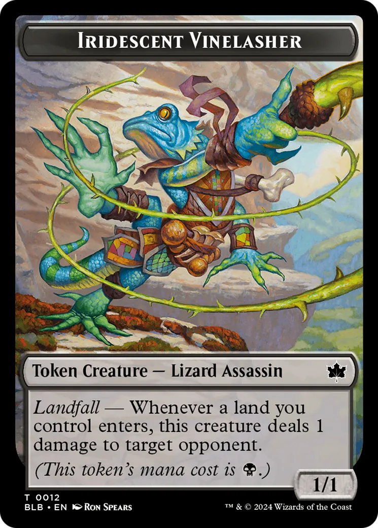 Iridescent Vinelasher — Bloomburrow — Magic: The Gathering