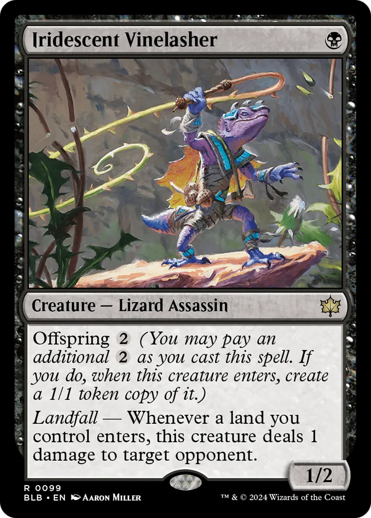 Iridescent Vinelasher — Bloomburrow — Magic: The Gathering