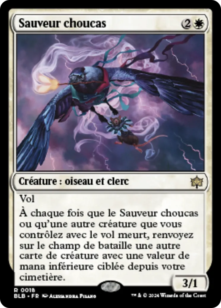 Sauveur choucas — Bloomburrow — Magic: The Gathering