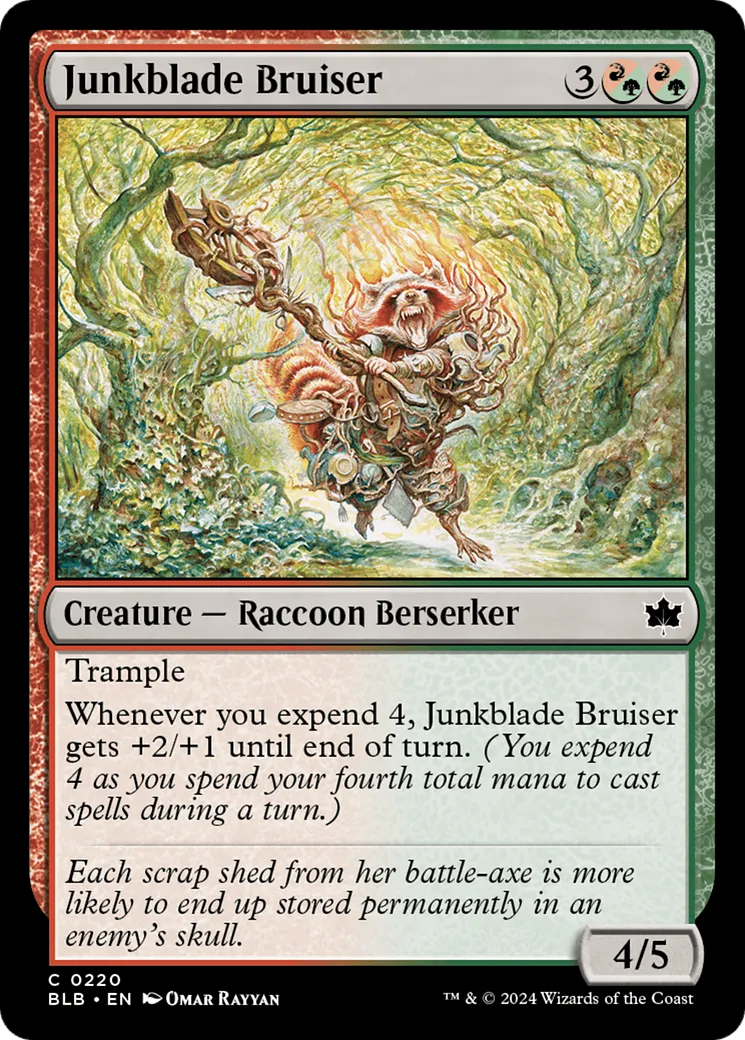 Junkblade Bruiser — Bloomburrow — Magic: The Gathering