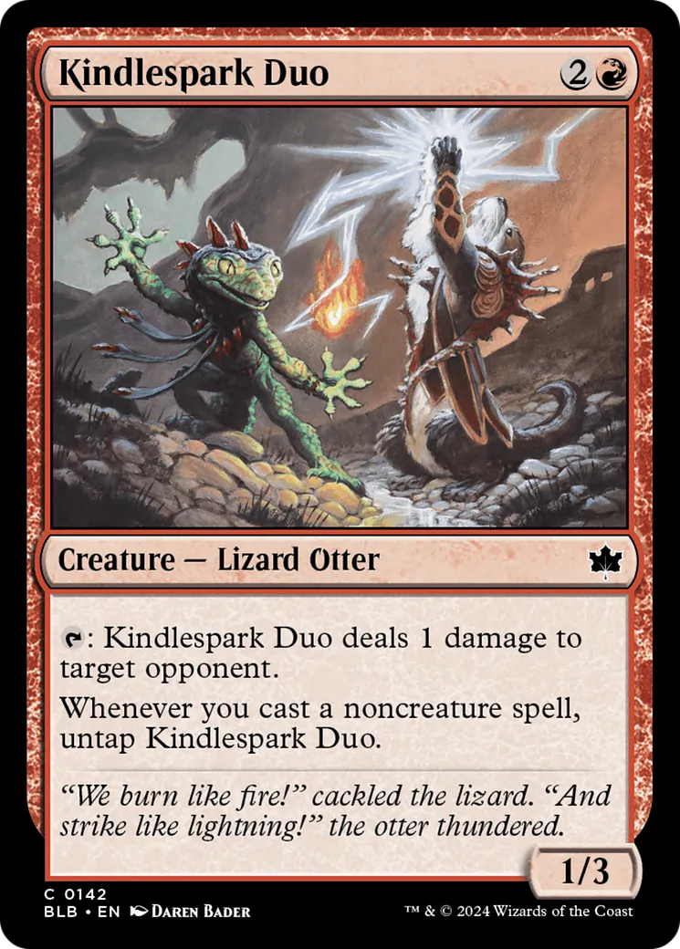 Duo brûlétincelle — Bloomburrow — Magic: The Gathering