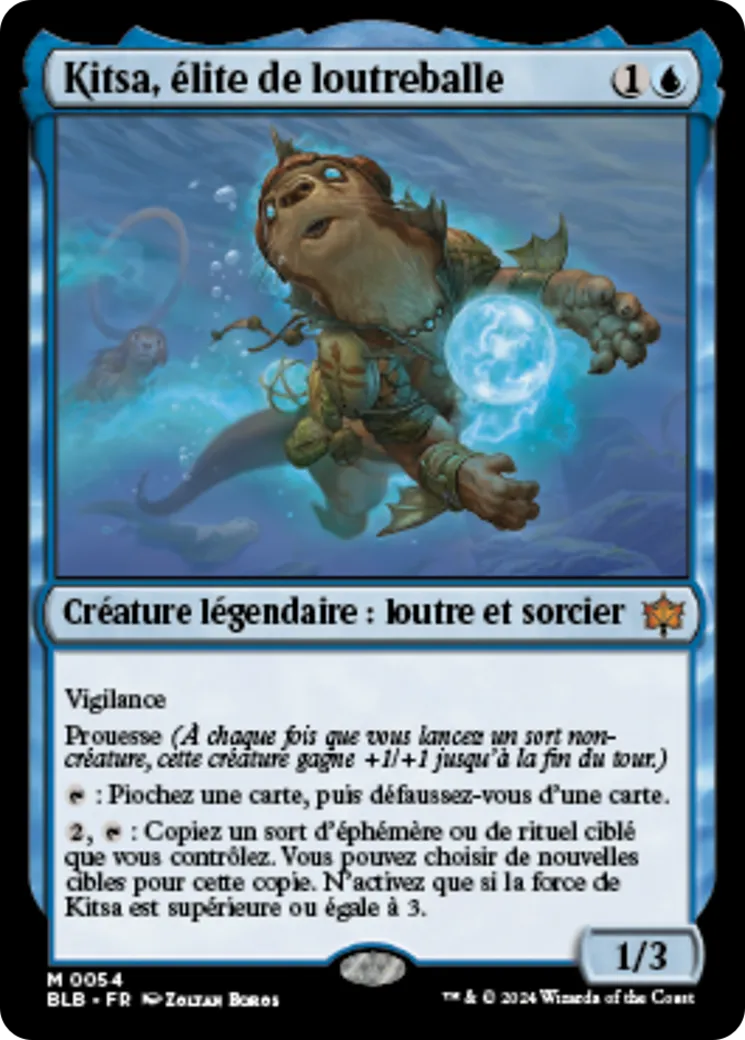 Kitsa, élite de loutreballe — Bloomburrow — Magic: The Gathering