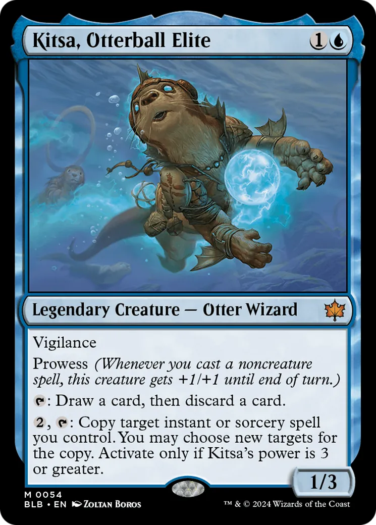 Kitsa, élite de loutreballe — Bloomburrow — Magic: The Gathering