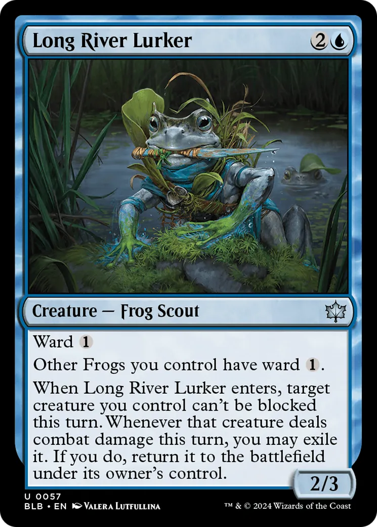 Long River Lurker — Bloomburrow — Magic: The Gathering