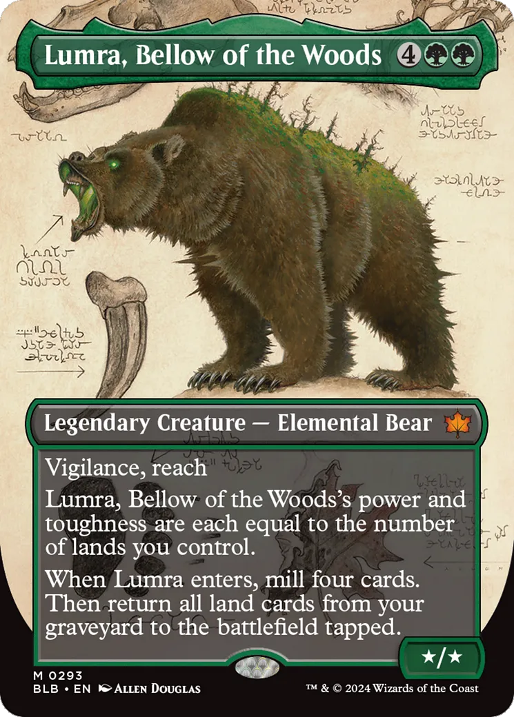Lumra, Bellow of the Woods — Bloomburrow — Magic: The Gathering