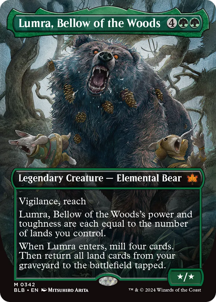 Lumra, Bellow of the Woods — Bloomburrow — Magic: The Gathering