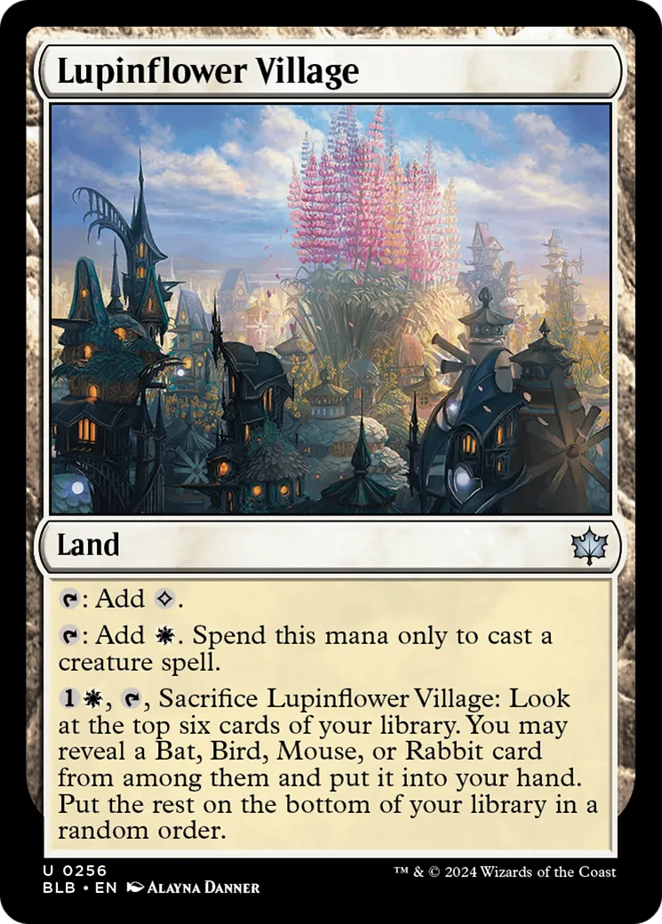 Village de Fleurdelupin — Bloomburrow — Magic: The Gathering