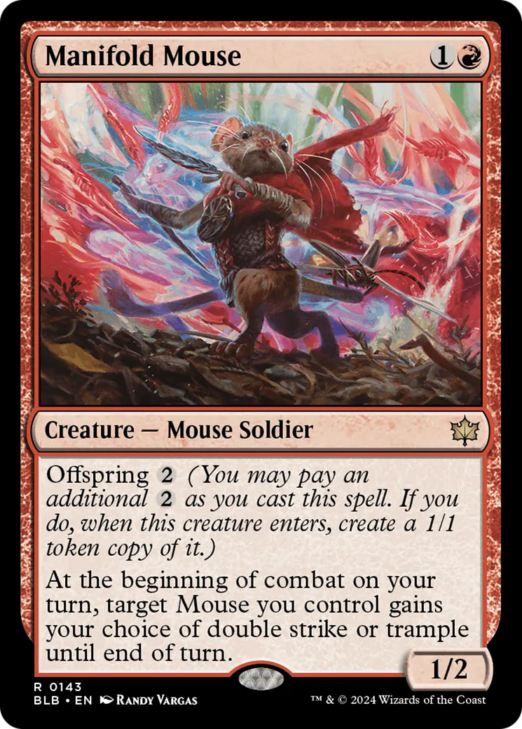 Souris polyvalente — Bloomburrow — Magic: The Gathering