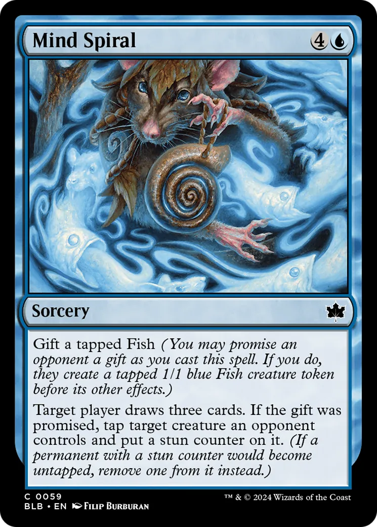 Spirale mentale — Bloomburrow — Magic: The Gathering