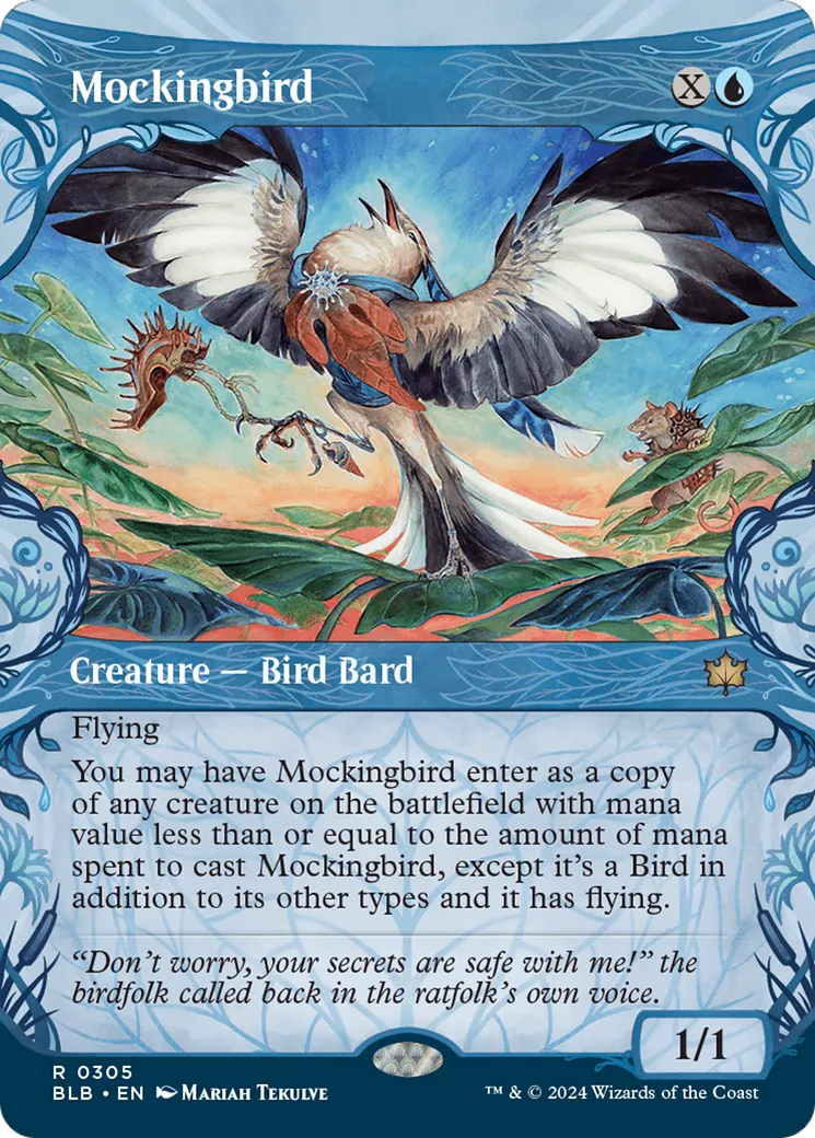 Oiseau moqueur — Bloomburrow — Magic: The Gathering