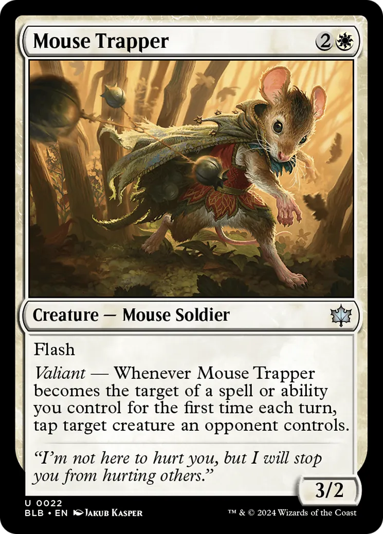 Trappeur souris — Bloomburrow — Magic: The Gathering