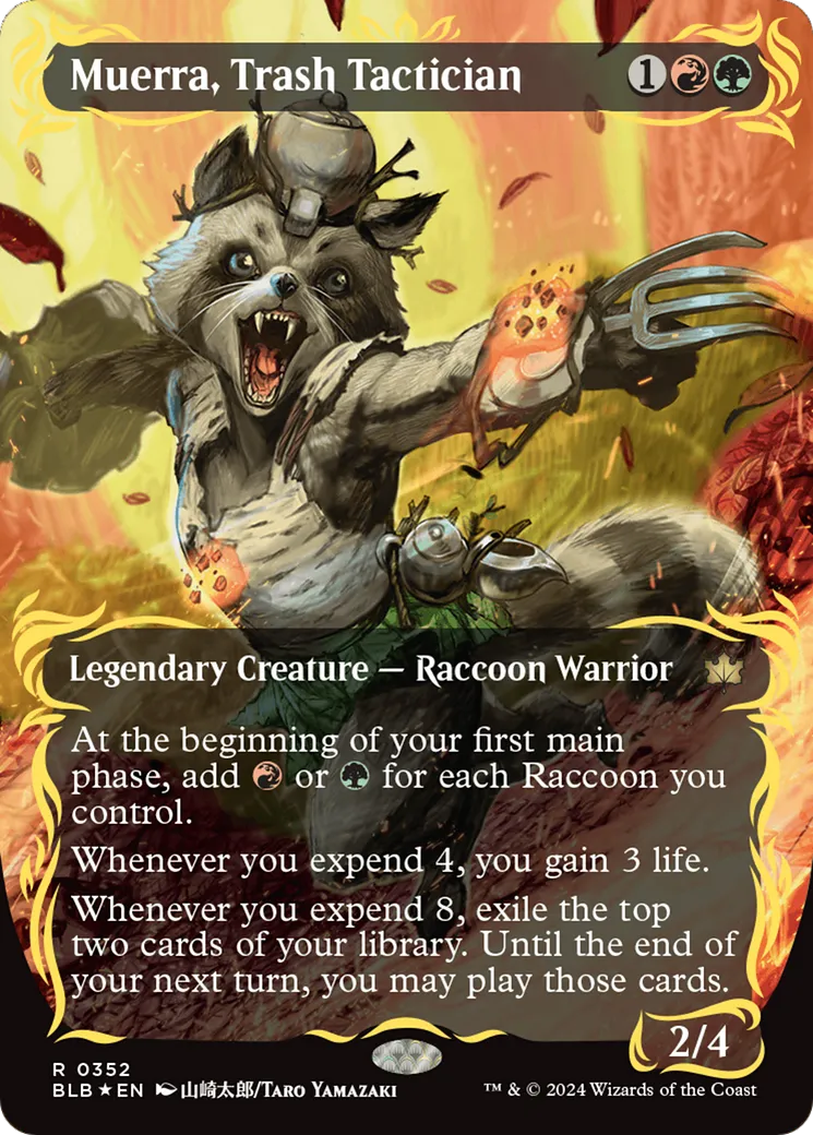 Muerra, Trash Tactician — Bloomburrow — Magic: The Gathering