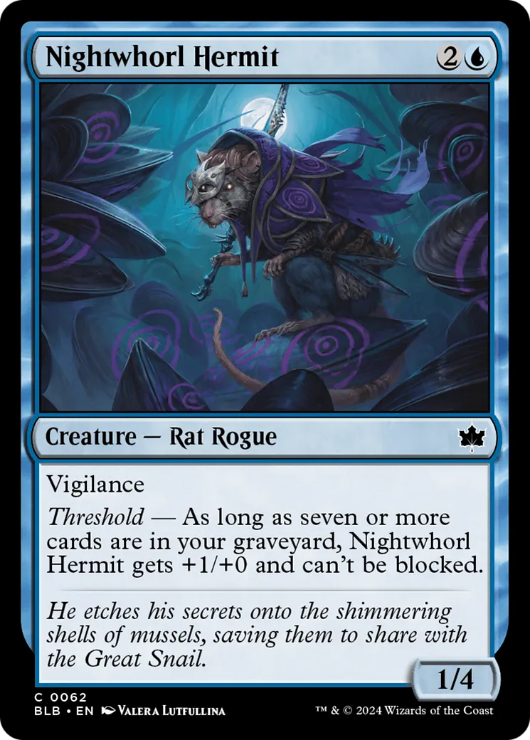Ermite spirenuit — Bloomburrow — Magic: The Gathering