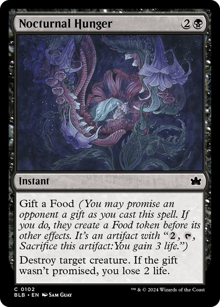 Faim nocturne — Bloomburrow — Magic: The Gathering