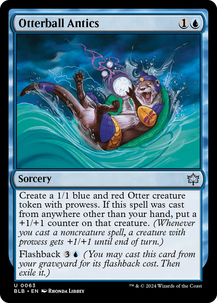 Facéties de loutreballe — Bloomburrow — Magic: The Gathering