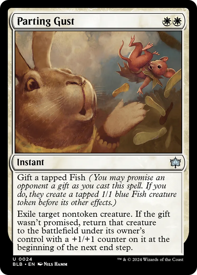 Parting Gust — Bloomburrow — Magic: The Gathering