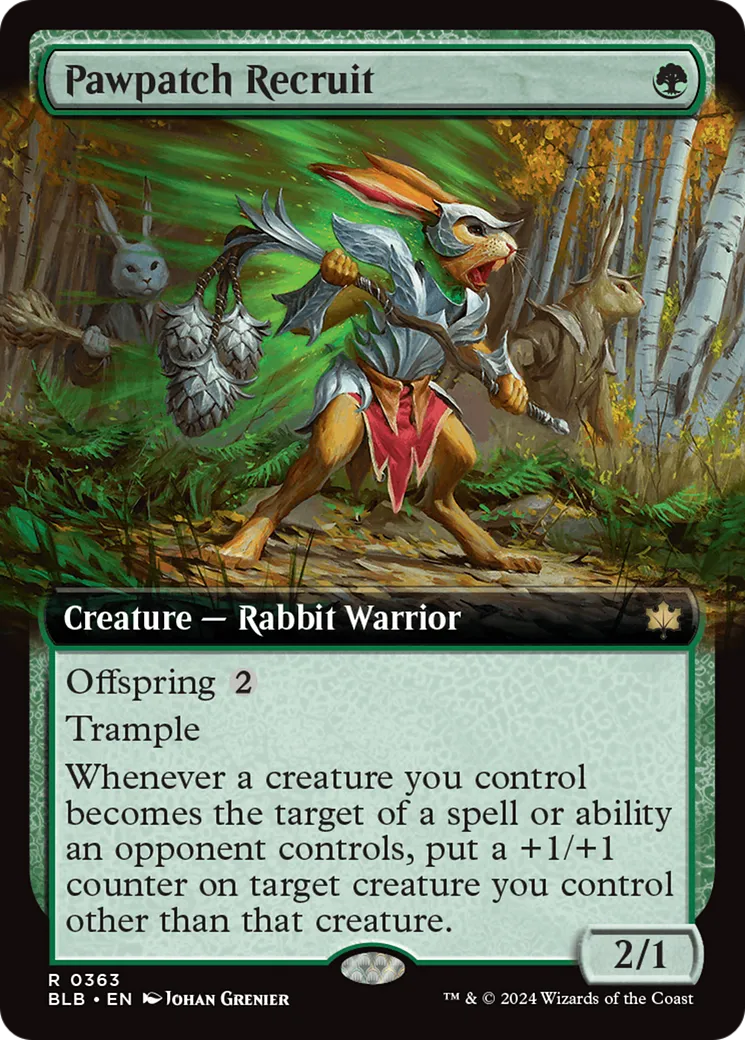 Recrue Pattelopin — Bloomburrow — Magic: The Gathering