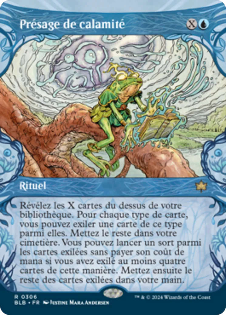Présage de calamité — Bloomburrow — Magic: The Gathering