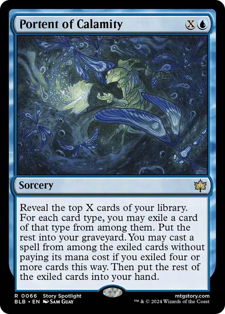 Portent of Calamity — Bloomburrow — Magic: The Gathering