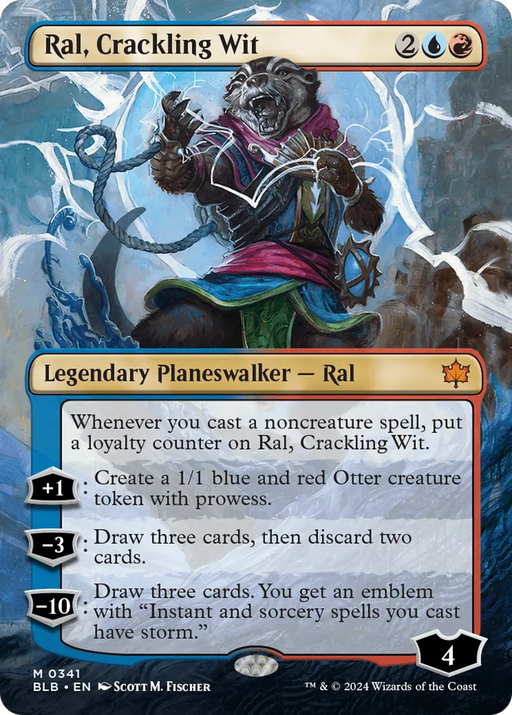 Ral, Crackling Wit — Bloomburrow — Magic: The Gathering