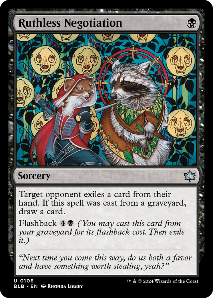 Ruthless Negotiation — Bloomburrow — Magic: The Gathering