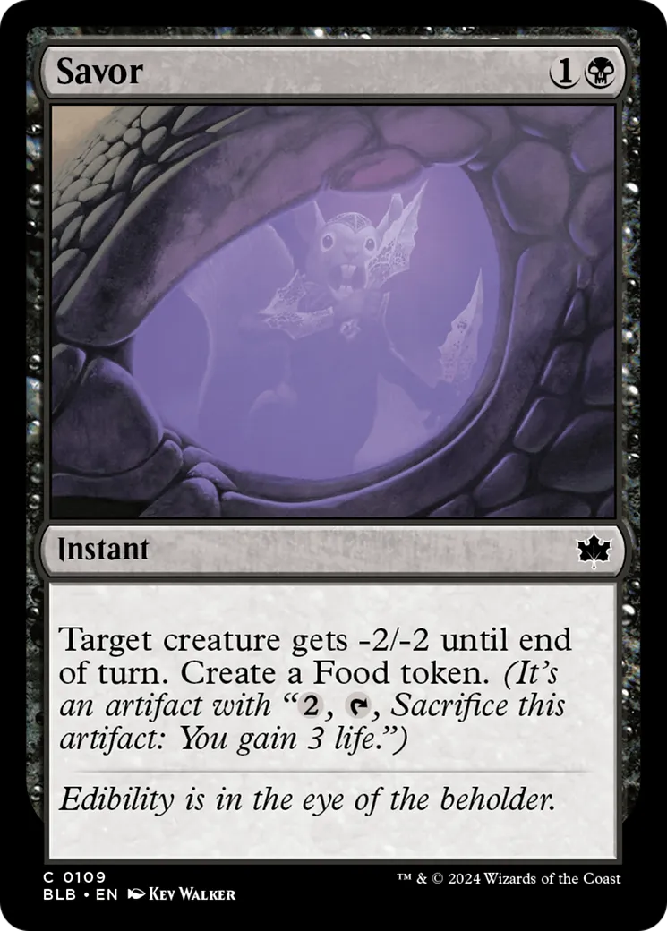 Savourer — Bloomburrow — Magic: The Gathering