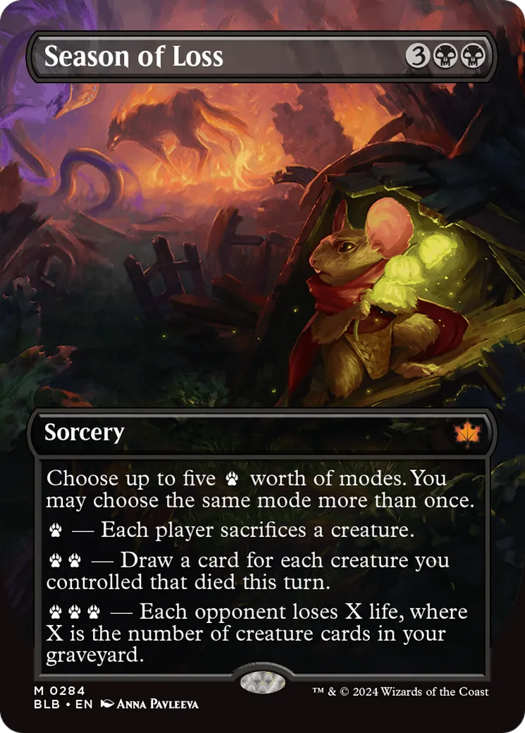 Saison de la perte — Bloomburrow — Magic: The Gathering
