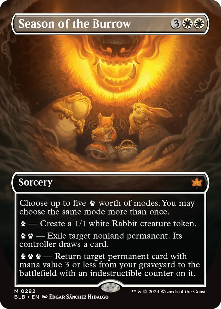Saison du terrier — Bloomburrow — Magic: The Gathering