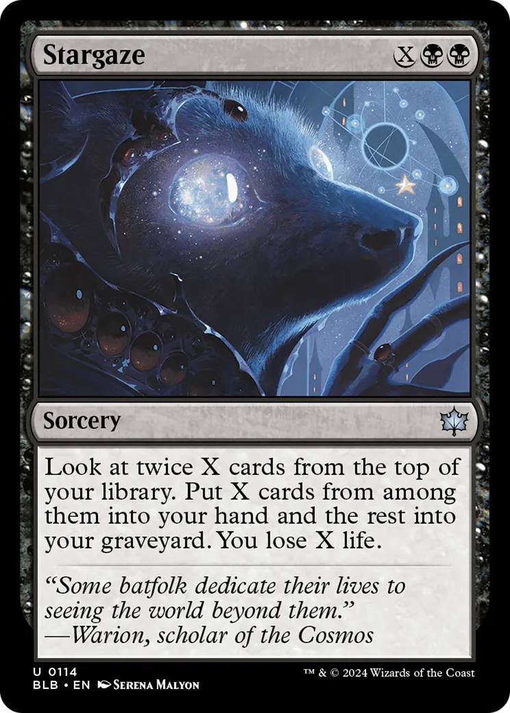 Regard plein d'étoiles — Bloomburrow — Magic: The Gathering