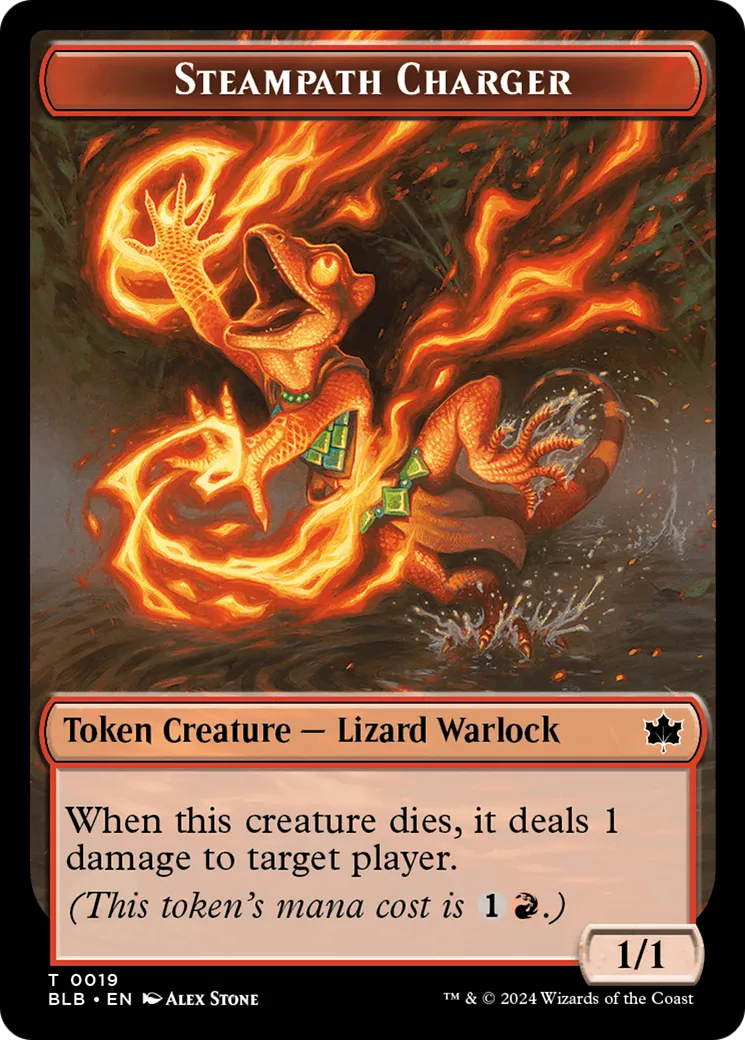 Steampath Charger — Bloomburrow — Magic: The Gathering