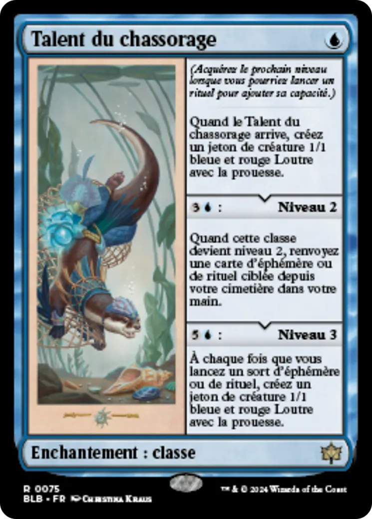 Talent du chassorage from Bloomburrow - Magic: The Gathering