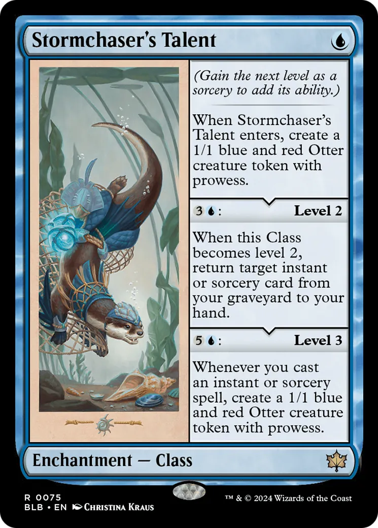 Stormchaser's Talent — Bloomburrow — Magic: The Gathering