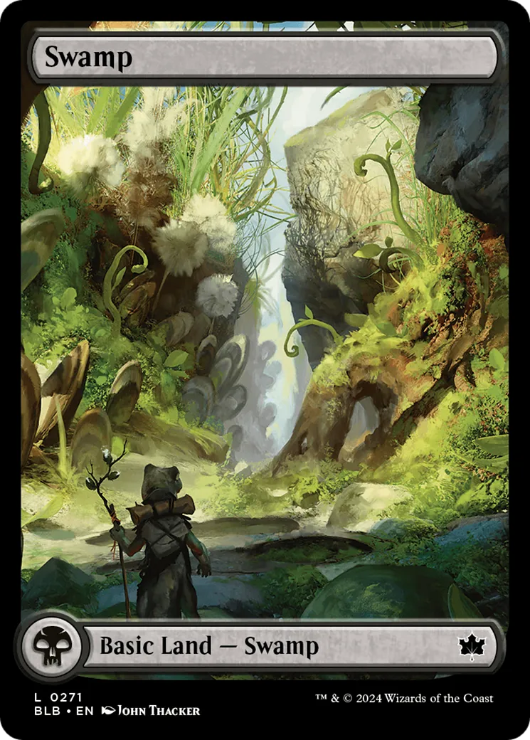 Swamp — Bloomburrow — Magic: The Gathering