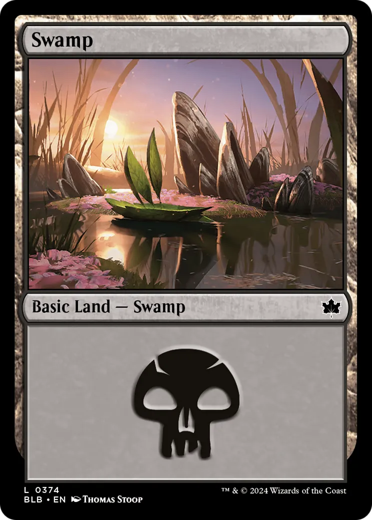 Swamp — Bloomburrow — Magic: The Gathering