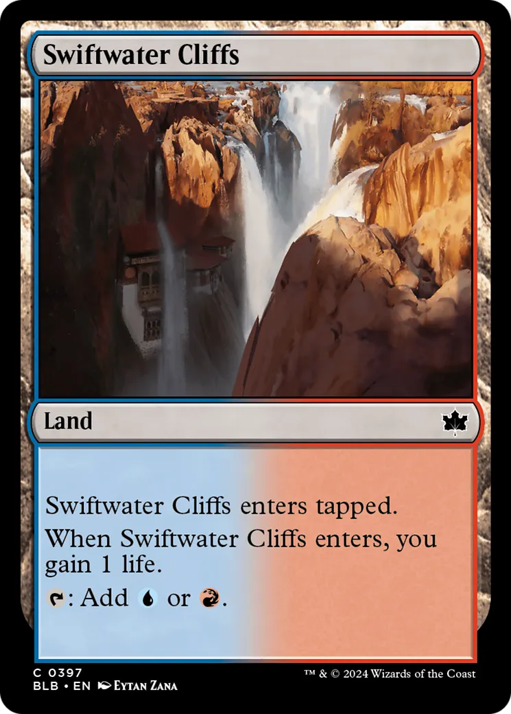 Falaises des eaux vives — Bloomburrow — Magic: The Gathering