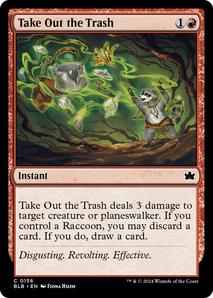 Take Out the Trash — Bloomburrow — Magic: The Gathering