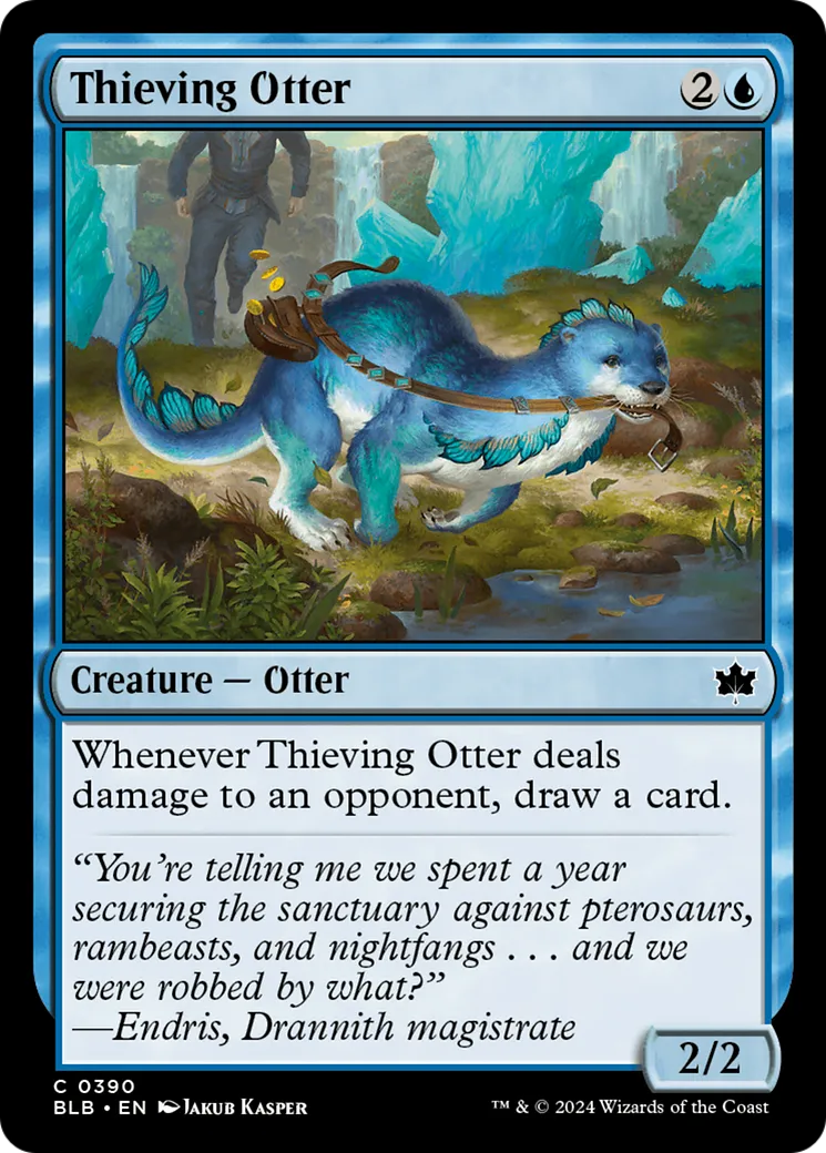 Thieving Otter — Bloomburrow — Magic: The Gathering