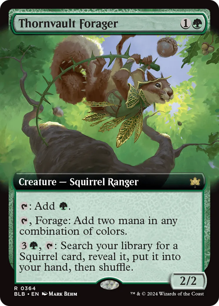Thornvault Forager — Bloomburrow — Magic: The Gathering